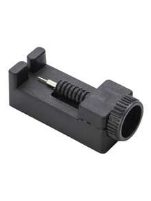 Unisex Black Rubber Strap Quartz Watch, Sports Casual Style, Innovative Design, Adjustable Strap, Round Dial With Rivets, Suitable For Daily Wear, Birthday Gift, Party, Holiday Gathering, Ideal Choice For Yourself Or Friends. (Box Not Included) - Black - View 9