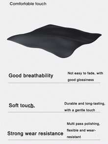 1 件装汽车纸巾盒，多功能皮革汽车纸巾架，带松紧带，随机织物标签 - 黑色 - 查看 4