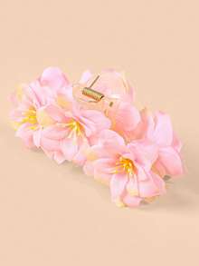 1pc Women's Camellia Flower Hair Clip, Fashion Sweet Versatile Elegant Charming Cute Hair Accessory For Daily, Commute, Party, Wedding, Vacation, Gift Fall Hair Claw Autumn Claw Clips Hair Clutch Clips For Hair Winter Hair Accessories For Women
