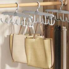 2pcs 12 Hook Rotatable Hook Hanger, Underwear Sling Saves Space, Wave Drying Hanger, Multi-Functional Hanger