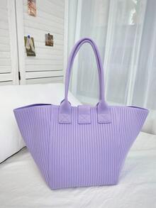 Tunpurle Damen Umhängetasche mit großer Kapazität, Pendler-Shopper, Damentasche in Maultaschenform