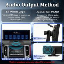 10.26 Inch Car Radio Multimedia Video Player Wireless Carplay And Wireless Android Auto Portable Universal Car Monitor