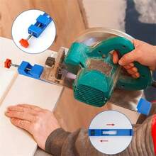 1/6pcs Adjustable ABS Base Guide, Suitable For Electric Circular Saws And Grinders - High Precision Positioning Clamp For Woodworking, DIY Projects And Precision Cutting Tasks | Durable Structure | Woodworking Tool Accessory - Multicolor - View 7