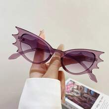 New Retro Bat-Shaped Fashion Glasses For Women And Men, Decorative Glasses For Women, Travel, Leisure, Performance, Party, Beach, Outdoor Photography, Stylish Glasses - 蒙特內哥羅 - 查看 5