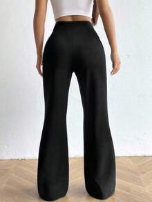 Women Yoga Legging Flare Legfor Women High Waisted Bootcut Yoga Pants Wide Leg Yoga Pants Stretchy Work Pants For Workout Athletic Running Cycling Yoga Pickleball Exercise Casual