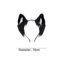 Cat Ear Headband For Women & Girls, Suitable For Halloween Costume, Role Play, Theme Party Or Daily Wear