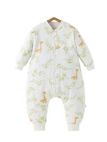 2.5 Tog 婴儿卡通分腿舒适睡袋男童女童儿童加厚保暖睡袋秋冬季