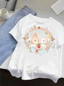 Women Sports Tees & Tanks - White - View 1