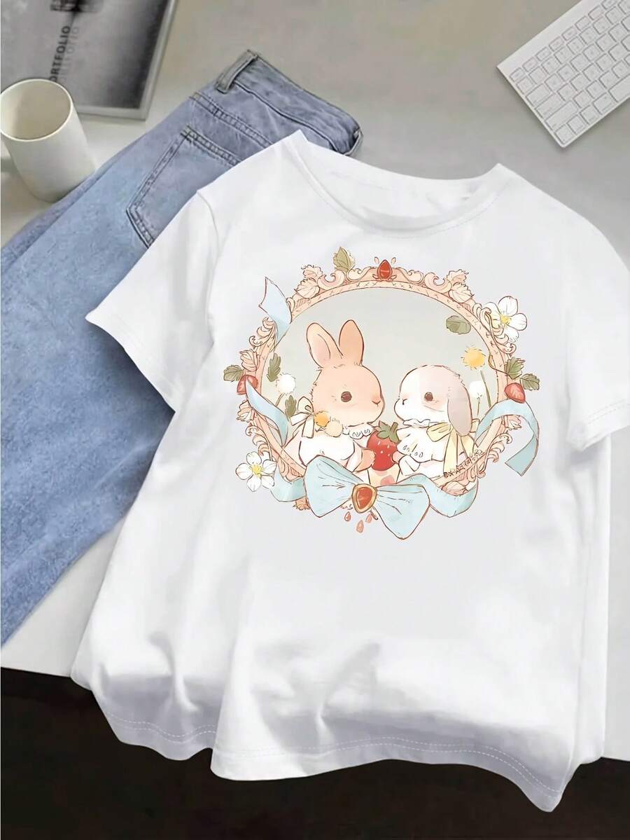 Women Sports Tees & Tanks - White - View 1