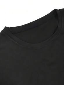 Dead Pedophiles Don't Reoffend Shirt Mens Graphic T-Shirt Crewneck Tee Tops - 黑色 - 查看 5