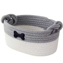 Small Woven Storage Basket, Cute Pet Toy Basket, Desktop Decor Storage Basket, Home Organizer Box, Mini Storage Basket For Entryway, Cosmetics, Keys, Pet Snacks And Toys, Kids Room Clutter And Toy Storage