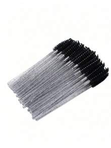 500 pezzi 100 pezzi 10 pezzi Applicatori monouso per mascara e sopracciglia, adatti per estensione ciglia e sopracciglia, colore nero