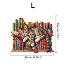 Dreamy Dragon-Li Wooden Puzzle, Asymmetrical Shaped Animal Puzzle Toy, Unique Party Game Gift, Decorative Art Puzzle, Tabletop Magic Puzzle, Creative Children's Cognitive Puzzle, Holiday Gift, Adult Wooden Puzzle, Christmas Gift, Back To School Gift, Birthday Gift - Multicolor - View 8