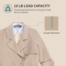 50 Piece Velvet Hanger, Clothes Hanger With Rotary Hook, Non-Slip, Non-Crease, Space Saving, 0.2 Inch Thick, 16.5 Inch For Long Coat, Shirt, Dress, Pants, Tie.Gray/Black/White/Red/Blue/Purple/Pink/Green