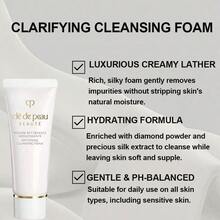 CPB Espuma de limpieza suave, crema de limpieza lujosa, crema de limpieza hidratante, cuidado de la piel iluminador, espuma cremosa, pH equilibrado, tamaño de viaje - 20ml/0.67oz - Blanco - Ver 4