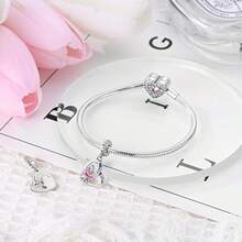 Smart Bear Pendant Charm, Ballet Shoe Charm Jewelry, Dreamcatcher Heart Design, Cute Accessory For Women & Girls