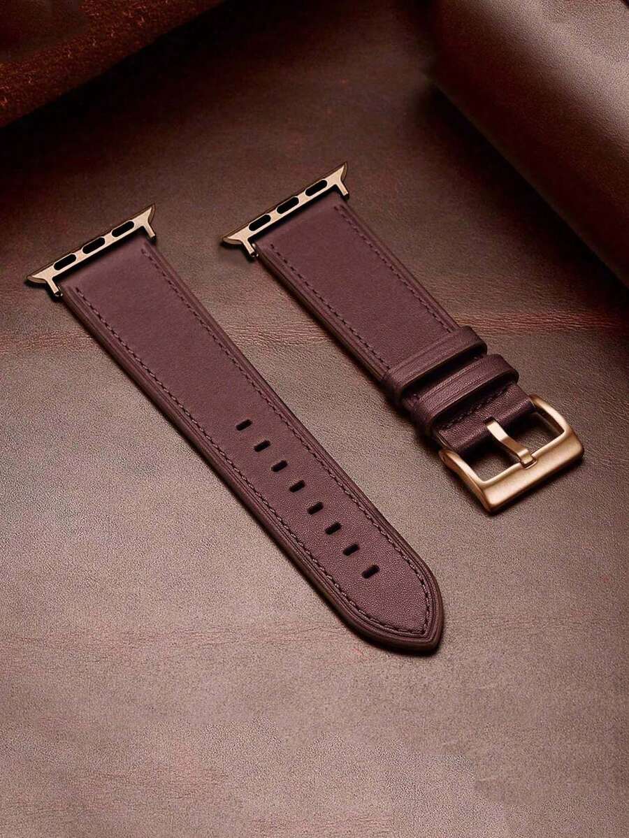 Compatible With Apple Watch Bands, Successful Business Women's Band, Soft & Comfortable Leather Strap, Compatible With Apple Watch Ultra 3/2/1 Series S10/S9/S8/S7/S6/S5/S4/S3/S2/S1, 38mm/40mm/41mm/42mm/44mm/45mm/46mm/49mm, Great Gift For Her