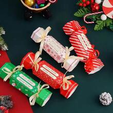 1/3/4/6/12pcs Merry Christmas Surprise Candy Cash Money Pull Handbag ,For Christmas Party DIY Home Cash Pull Paper Money Boxs New Year Decoration Gift 2026 - Multicolor - View 4