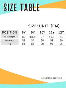 Tween Girl Leopard Print Elastic Waist Pants