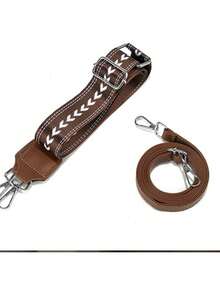 Women's Crossbody Bag Portable Medium Blogger Travel Bag 2 Handles (A90709) - 卡其色 - 查看 8