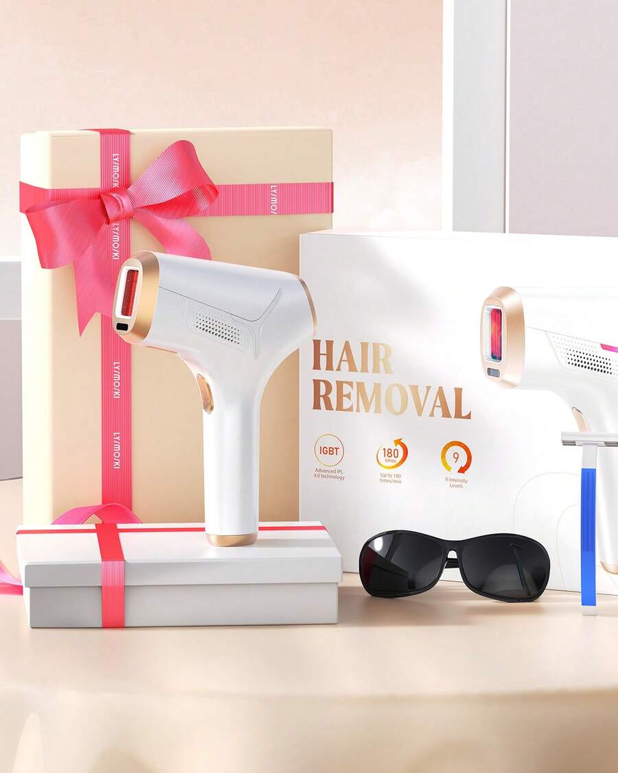 The ZKMAGIC IPL Hair Removal Device Uses IGBT Technology, Which Is Painless And Highly Effective, Suitable For Both Men And Women. It Can Be Used At Home To Remove Hair From The Face, Bikini Area, Body, And Other Areas, With Remarkable Results.
