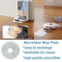 Accesorios para Dreame L10s Pro Ultra Heat/L10s Ultra Gen 2, Juego de piezas de repuesto para Dreame X30 Ultra, 1 cepillo principal, 4 bolsas de polvo, 6 paños, 4 cepillos laterales, 4 filtros