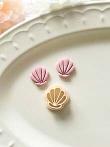 1/5pcs Set Ocean Beach Clay Cutters, For Jewelry Making, Shell Clay Tools, Whale Clay Cutter Jewelry Making Kit, Beach Vacation Earring Clay Tools - Clay Cutter - View 9