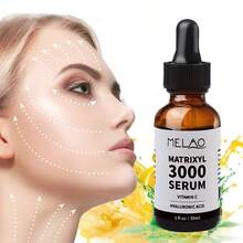 MELAO MATRIXYL 3000 SERUM With Hyaluronic Acid Peptides Serum For Face Tones Skin And Stimulates Collagen Peptides