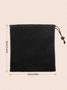 1 peça cachecol quente de lã espessada e à prova de vento para atividades ao ar livre, toalha de rosto esportiva multifuncional, máscara para andar de bicicleta e motocicleta