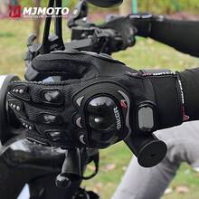 1双触摸屏摩托车骑行手套全指硬关节安全手套Motos Luvas越野摩托车防护装备赛车手套 - A - 查看 10