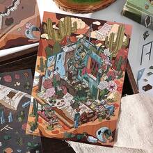 Large Size Decorative Stickers, Fun DIY Miniature Scene Stickers