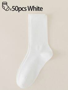 40只/30只/24只装男女通用舒适运动袜，适合运动和训练，女士长袜，适合休闲和商务穿着，抗菌、柔软、黑白配色，防臭、吸湿排汗、轻便透气，适合秋冬季节，另有20只/10只/8只/6只/4只/2只装可选。透气性极佳。 - 彩色 - 查看 22