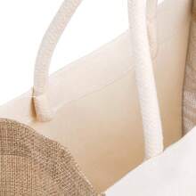 1pcs 20 Pcs Burlap Tote Bags Jute Bridesmaid Burlap Beach Bags Bulk