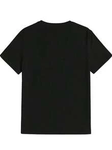 Men's Santa Claus Weightlifting T-Shirt - NO LIFT NO GIFT Gym & Christmas Slogan, Black Round Neck Short Sleeve Tee For Bodybuilding, Casual Wear, Holiday Party Outfit ( Flexing Santa Design) - Black - View 4