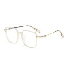 1 Stück Brillen, die Sehbelastung für Männer und Frauen verringern, zum Betrachten von Computern, Fernsehen, Spielen und Handyen, transparente Linsen Augenpflege Mode Brillenzubehör für Frauen