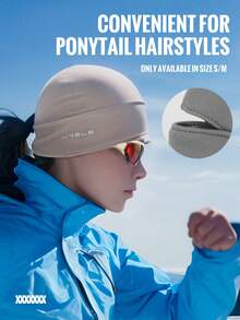 WRELS 1 Piece Of Autumn And Winter Windproof Earflap Cycling Cap, Pirate-Style Cap, Solid-Color Warm Beanie, Helmet Liner Cap, Windproof And Warm Cycling Hat, Autumn And Winter Windproof Warm Ear-Protecting Hat With Earflaps, Suitable For Cycling, Skiing, Motorcycle Riding, Running And Outdoor Sports - Multicolor - View 6