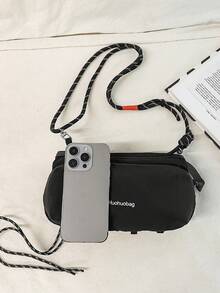 轻巧便携的身体化妆包，适合通勤、徒步旅行等各种场合，网状水壶袋，可收纳手机、小型身体化妆品及其他男女通用物品。 - 彩色 - 查看 5