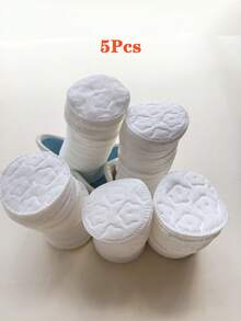 500 片一次性圆形卸妆棉和洁面棉 - 多用途、无酒精、无化学物质，适用于去除指甲油、日常面部清洁和卸妆 - 理想的美容护肤选择，完美的情人节礼物，卸妆棉|圆形卸妆棉|质地柔软，三层加厚