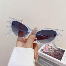 New Retro Bat-Shaped Fashion Glasses For Women And Men, Decorative Glasses For Women, Travel, Leisure, Performance, Party, Beach, Outdoor Photography, Stylish Glasses - 蒙特內哥羅 - 查看 6