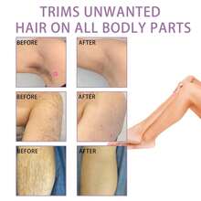 Portable Electric Hair Removal Device, Suitable For Face And Body - Mini Cordless Epilator, Unisex Design, Soft Beige Color, Easy To Use And Carry, Fashionable Compact, Metal Surface, Durable Structure, Smooth Surface