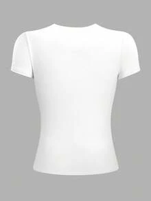 Women T-Shirts - White - View 2