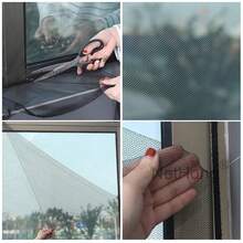 NetHong 3-5Pcs Large Window Screen Mesh Net Bug Mosquito Fly Insect Moth Door Netting UK - Black - View 6