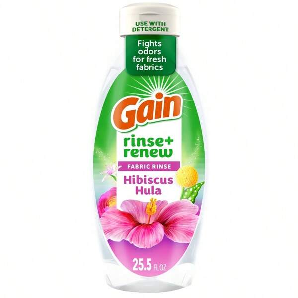 Rinse And Renew Fabric Softener Rinse Odor Fighter Hibiscus Hula Scent 25.5 Fl Oz