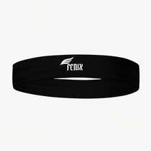 Kit com 2 testeiras anti suor faixa para cabelo envio em 24h esportes fênix - 2 Preto - Visão 3
