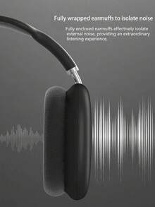 AKKHOO Wireless Headphones, Jelly 5.3, Long Battery Life, Headphones For Office & Music, Wireless Gaming Headset