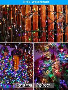 20/50/100/200LED Solar String Lights Outdoor Light Strings Waterproof Solar Powered String Light With 8 Lighting Modes For Garden Patio Yard Fence Christmas Tree Decoration With Fairy Lights Ambience For Outside Tree, Courtyard, Wedding, Gazebo, Party, Home, Lawn, Camping And Holiday Decor Garden Lights Christmas Decoration XMAS Decor Christmas Tree Gift Decor Thanksgiving Wedding Birthday Decorations For Gifts Indoor Outdoor Garden Holiday Festival Decor Halloween Decor Halloween Ornaments