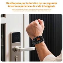 LOKMAT Reloj inteligente APPLLP 7 MAX, pantalla AMOLED de 2.06", compatible con tarjeta SIM 4G/5G, compatible con dispositivos Android e iOS, cámara de alta definición giratoria 180°, datos celulares, Wi-Fi, descarga de aplicaciones de terceros, sistema operativo Android 8.1 - APPLLP 7 MAX - Ver 10