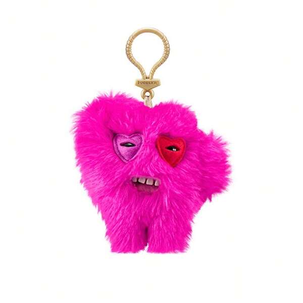 ZURU Fuggler Key Rings 5 Inch (Captain Cardias) Ugly Monster Plush, Stuffed Animal Key Chain Toy By ZURU
