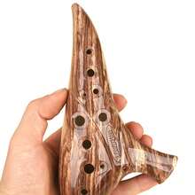12 Hole Ocarina Alto C Key12-Hole Ocarina Instrument Easy Instrument For Beginners Resin Ocarina Instrument - Multicolor - View 5