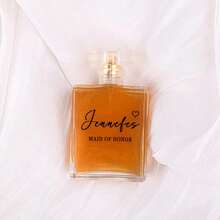 Perfume Bottle,Mother Of Bride Bridesmaid Gift,Personalised Wedding Perfume Atomiser Bottle,Bridal Party Gift,100ml Gold Spray Frosted Cover - 100ml - View 10